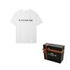 COACH T Shirts Men's White Crew Neck Moderate C9693-CR