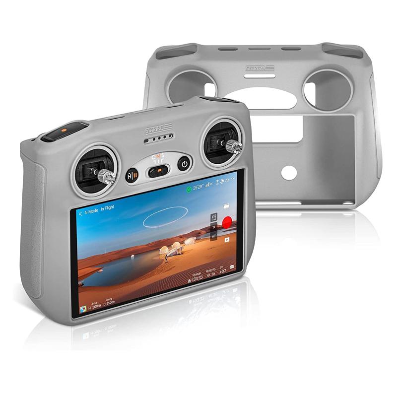 Silicone Protective Case for DJI RC N1 Screen Remote Controller Mini 3 Pro Dust-proof Protector Cover Anti-scratch Skin Sleeve