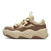 Fila Brook LV Fabric Synthetic Leather TPU Comfortable Sports Low-Top Lifestyle Casual Shoes Women Sneaker Brown F12W341202FBT