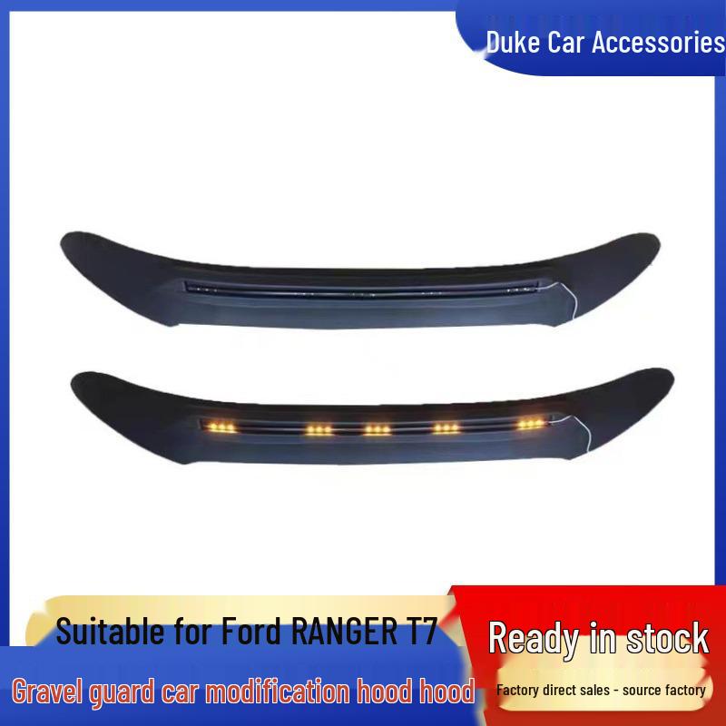 Ford Ranger T7 Hood Protector: Sand, Stone & Insect Deflector
