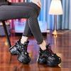 Dad shoes women's new inner height increase leather women's shoes platform spring casual sports shoes women's