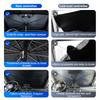 Car Windshield Sunshade Umbrella Protector Parasol Foldable For Jaguar XF XE XJ XJ8 X351 F Pace X Type F Type Necklace Tijera Ropa Llavero