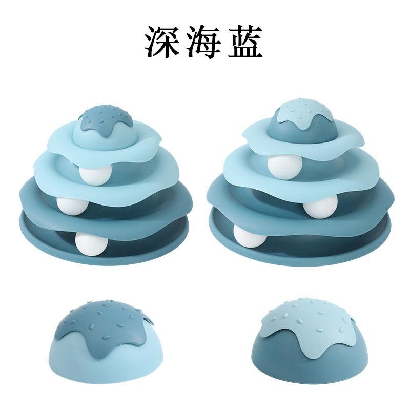 New Turntable Cat Toy Burt s Bees Tumbler Teases Cats To Amuse Themselves From Boredom Artifact Turntable Toy.