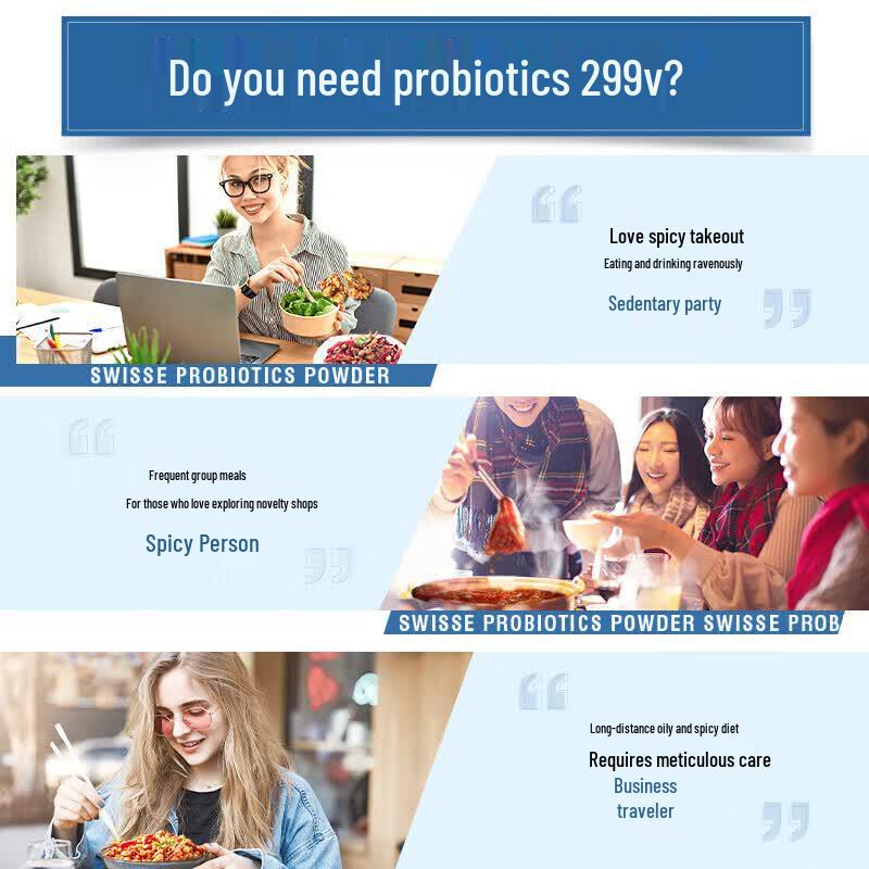 Swisse 299v Probiotic Solid Beverage with Iron & Vitamin C