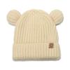 Children's knitted hat cute bear ears wool hat Korean version Japanese thermal ear protection pullover hat for children
