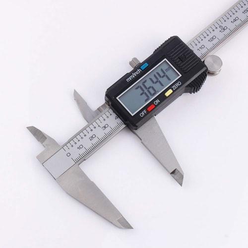Digital Caliper, 200mm Electric Stainless Steel Depth Gauge Measuring Tool, Digital Dial Caliper, Micrometer