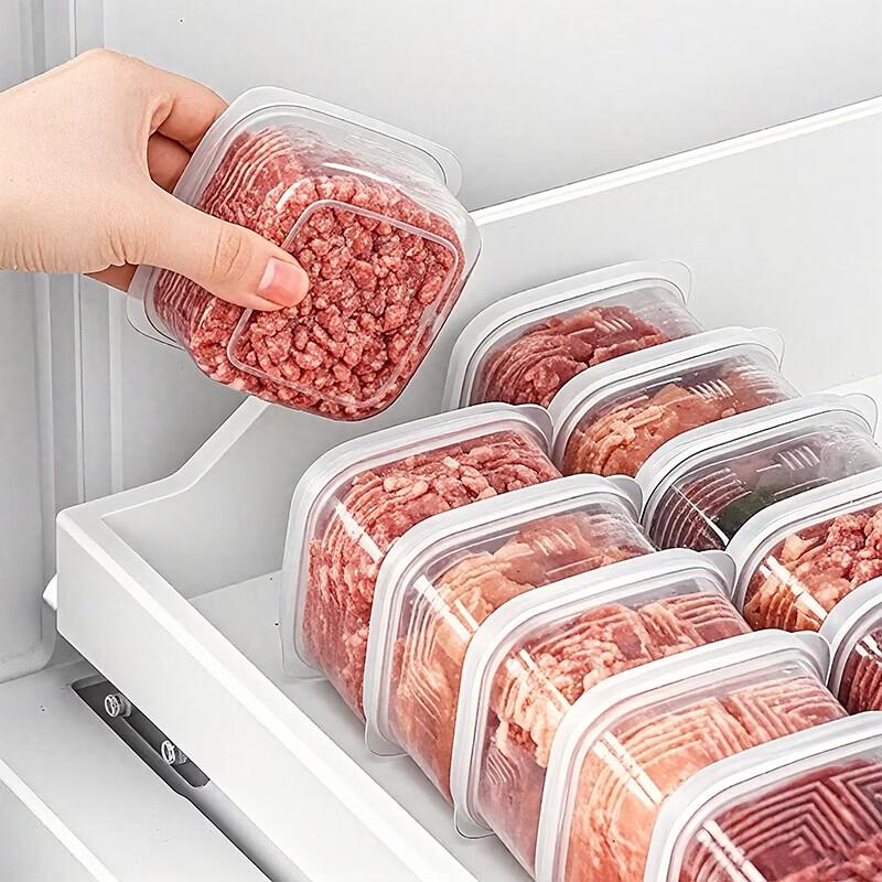 KATEI STORY Food Grade Freezer Storage Box with Dividers