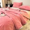 Coral Fleece Blanket Thickened Winter Blanket Bed Sheet Air Conditioning Blanket Nap Office Sofa Cover Blanket