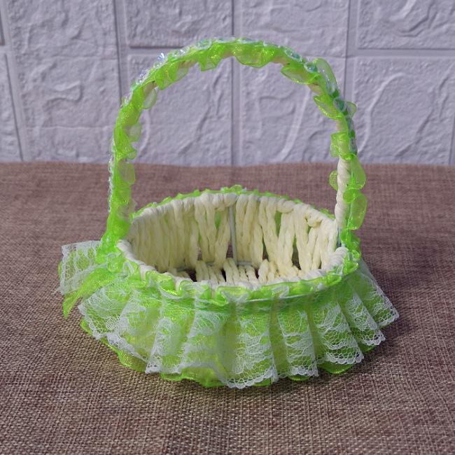 Children's Luminous Kitten Plush Doll Flower Basket - Perfect for Girl's Birthday or Christmas Gift