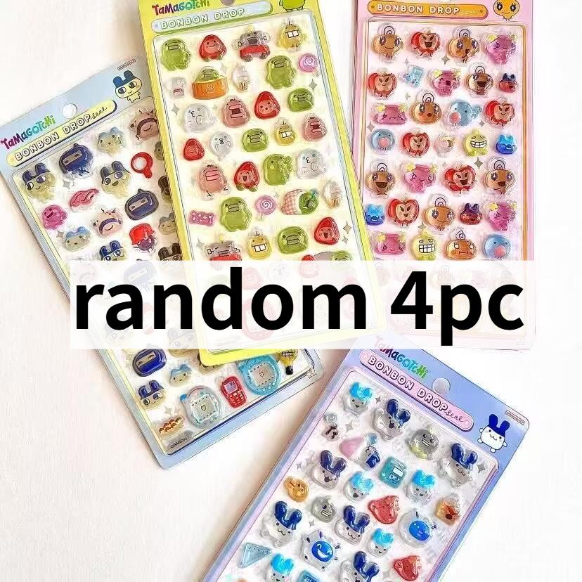 New 2026 stickers 3D DIY Relief Stickers Cartoon Originality Children Fashion Delicate Personality Decorative Stickers