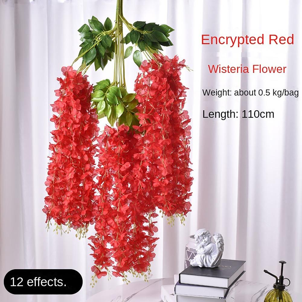 

12pcs Wedding Arch Decor Vine Wreath Home Decor Vine Ivy Garland Leaf For Home Wall Plant