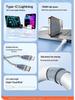 PISEN Two-in-One Super Fast Charging Type-C Cable for Apple & Huawei