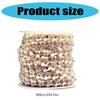 Pearls Beads String Chain Garland Artificial Pearls Beads Chain Garland String for Party Wedding Home Decoration