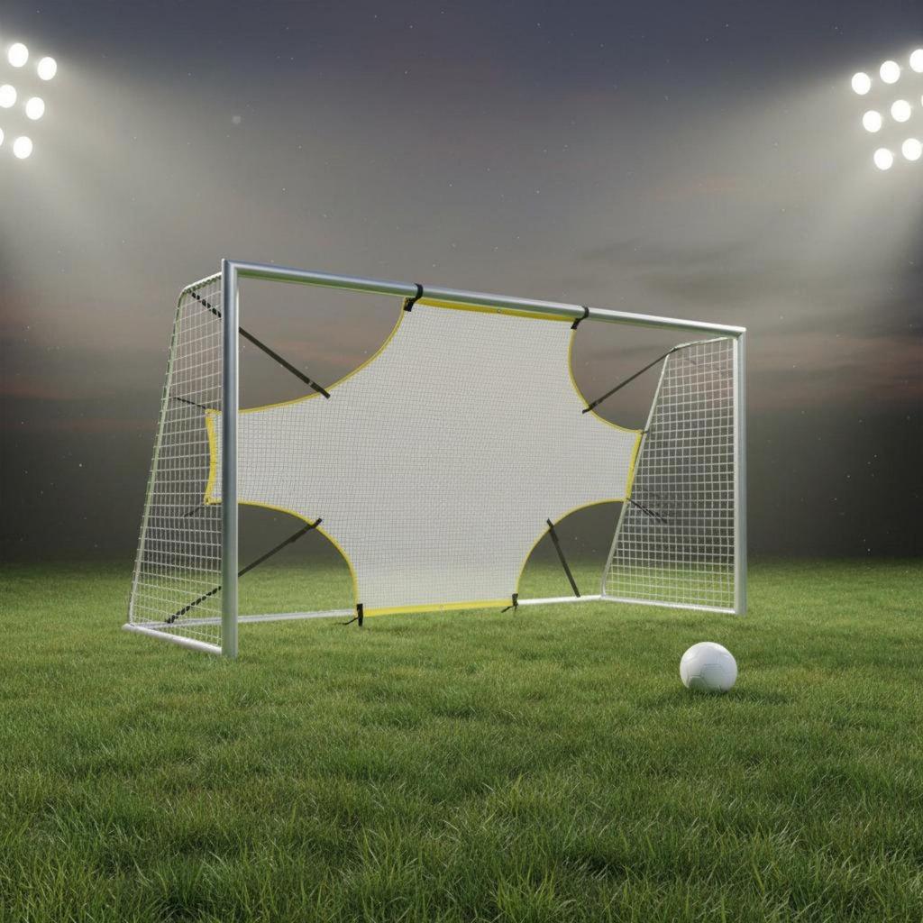 Soccer Goal Target Net Multiple Sizes Football Training Aid Easy to Set Up