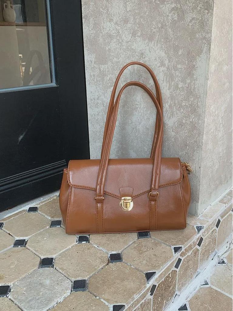 Koreanische Retro-Umhängetasche für Damen im leichten Luxus-Stil – Herbst-/Winterkollektion 2025