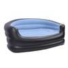 Inflatable Chair PVC and Velvet Water Proof Comfortable Portable Blow Up Couch for Outdoor