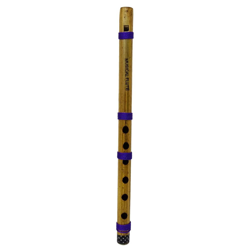 Handmade Wooden Bansuri Musical Instrument Home Decor Bamboo Flute