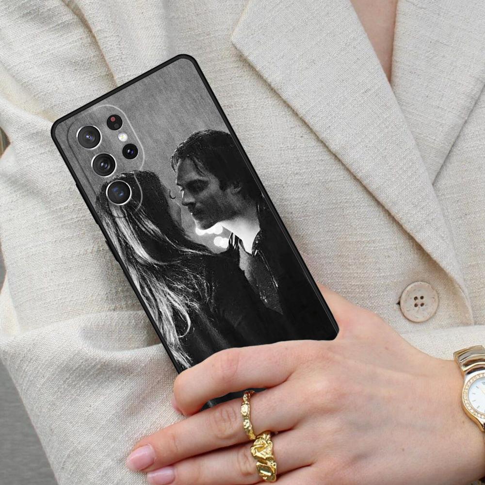 Elena Damon The Vampire Diaries Cell Phone Case for Samsung Galaxy S26 Ultra S25 S24 S23 S22 S21 S20 Note10 Cover