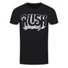 Rush T-Shirt Band Logo Official Black New