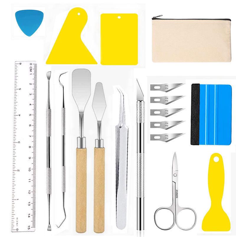Cross-Border Vinyl Weeding DIY Craft Tool Set for Cutting, Engraving, and Embossing
