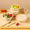 Biodegradable Corn Starch 5-Compartment Disposable Lunch Box