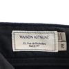 Maison Kitsune Corduroy Pants W28 Black Series Button Fly Men's Used