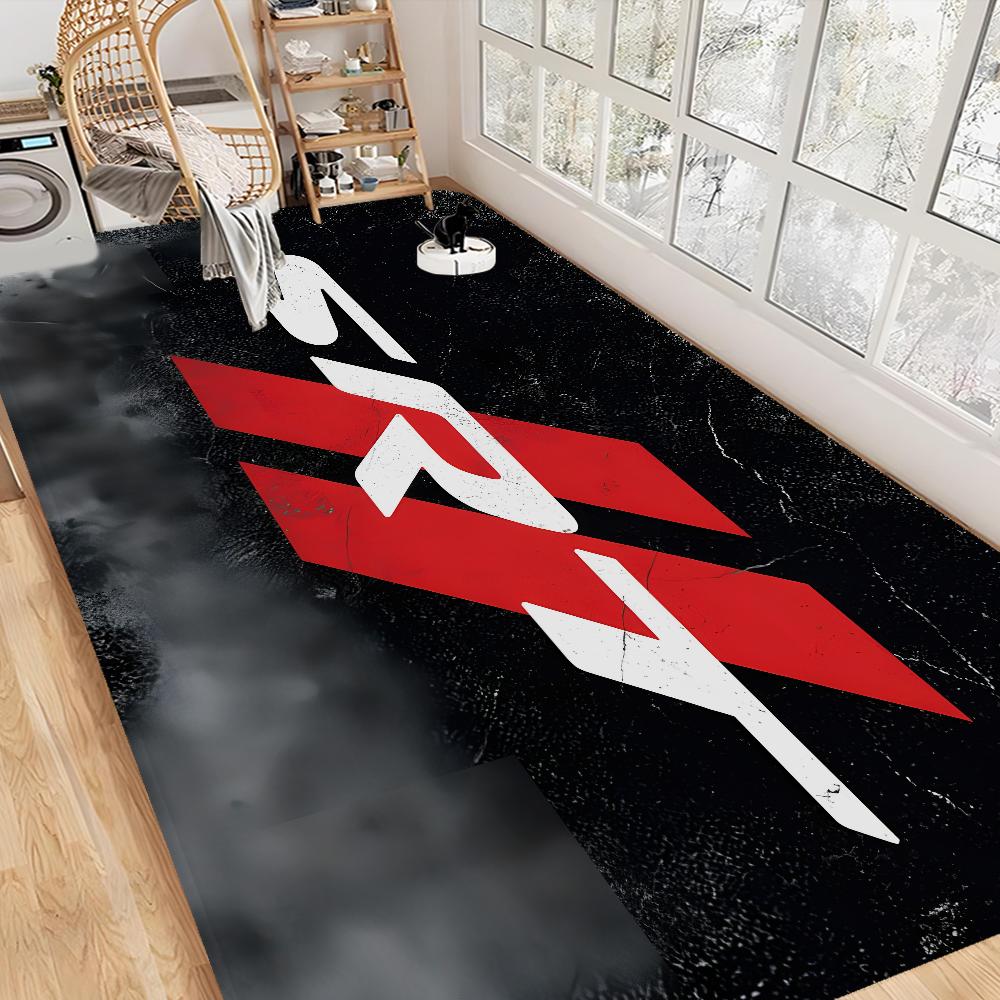 SRT Hellcat Demon Dodge Fußmatte Nordischer Stil Haustürmatte Badezimmer-Toilettenmatten Schlafzimmer Hotel Dekorationsmatte