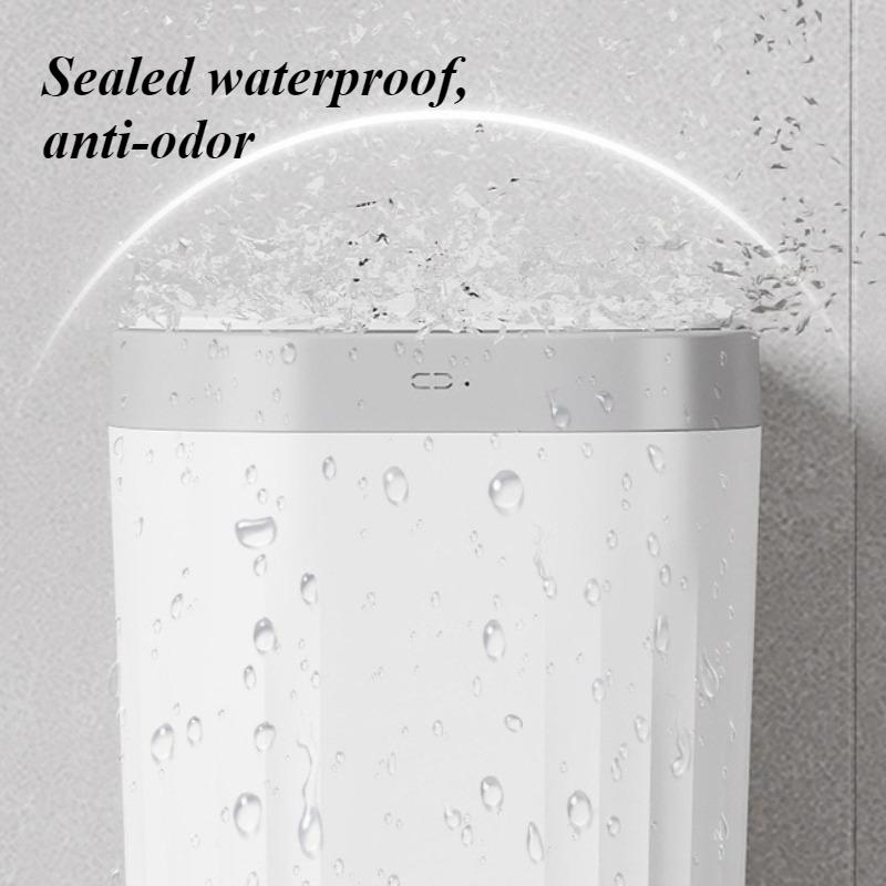 Smart Trash Can Kitchen Automatic Induction Waste Bins Modern Living Room Garbage Can Simple Bathroom Paper Basket with Lid