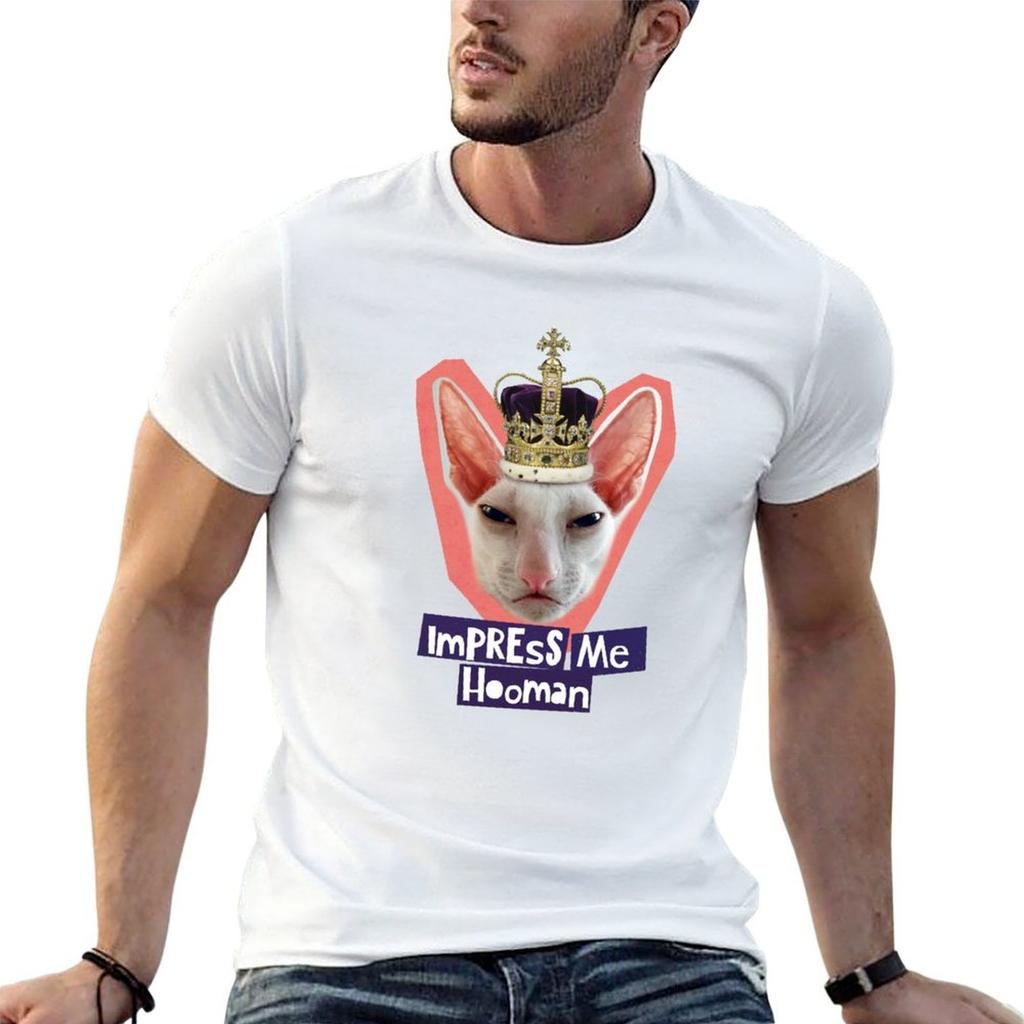 Impress Me Hoounisex Tshirt No Iron Casual Short Sleeve Top