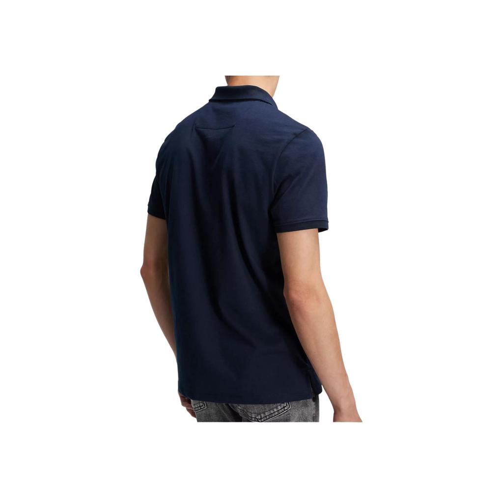 Calvin Klein Casual Solid Comfortable Simple Short Sleeve Polo Shirt Men tops Navy-Blue 81HP281-411