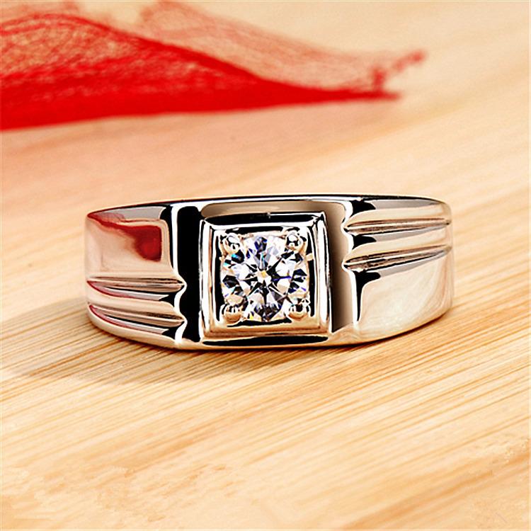 Prsten otevřený prsten boha prsten svatební pánský prsten módní originální prsten diamantový prsten šperky doplňky pánský prsten s imitací diamantu prsten