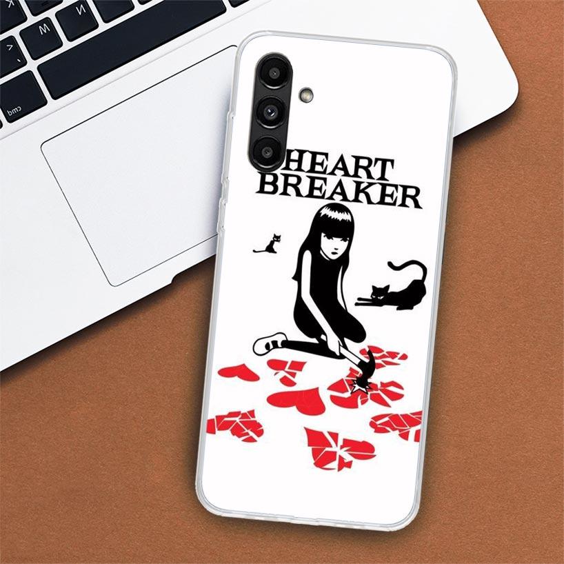 Comics Emily The Strange Phone Case For Samsung Galaxy A02S A12 A22 A32 A42 A52 A72 A51 A50S A71 A41 A31 A21S A70S A40 A30S A20E