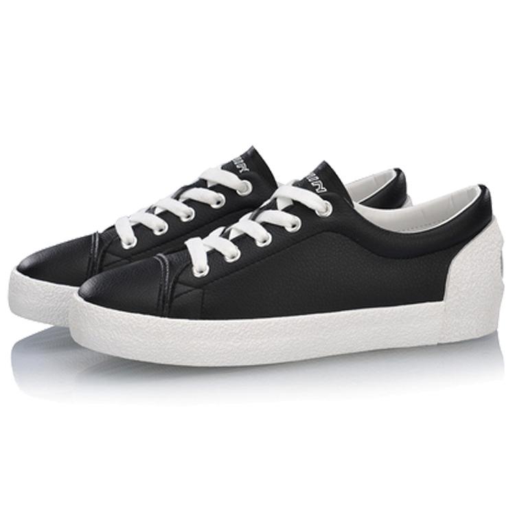 Li Ning Abrasion Resistant Low Top Skateboard Shoes Women's AGCP072-1