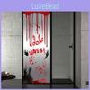Spooktacular Halloween Decoration Blood Handprint Door Sticker For Ghostly Home Setup