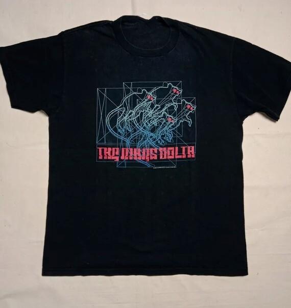 2003 The Mars Volta band Short Sleeve Black All Size Shirt XXL