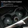 LMN1 2PCS Car Coasters Insert Cup Holder Coaster Key For Volkswagen VW Polo Golf 6 7 8 MK5 MK7 Jetta Passat Tiguan Touran Bora T-ROC