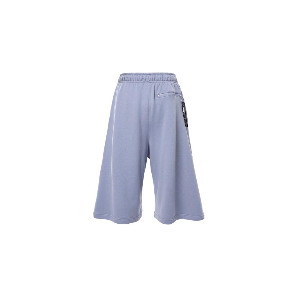 Nike Solid Drawstring Over-the-Knee Shorts Men Bottoms Grey FB2816-493