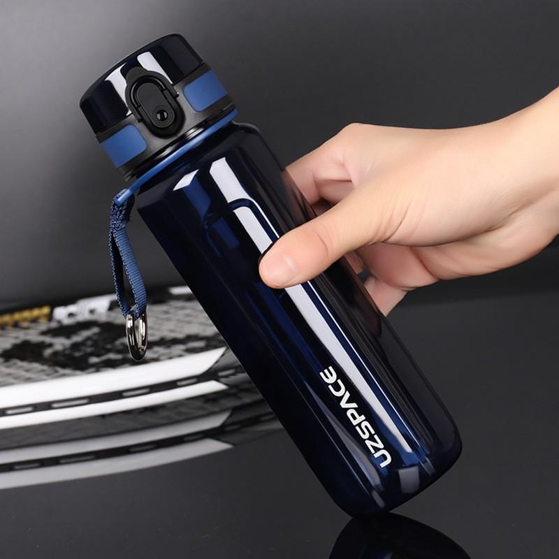 Large Capacity Tritan Sports Water Bottle Men Outdoor Gym Hiking Travel BPA Leakproof