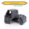 Wooden Train Track Scene Building Accessories Cave Tunnel Compatible with Thomas Tank Engine Track Toys Ages 3-6