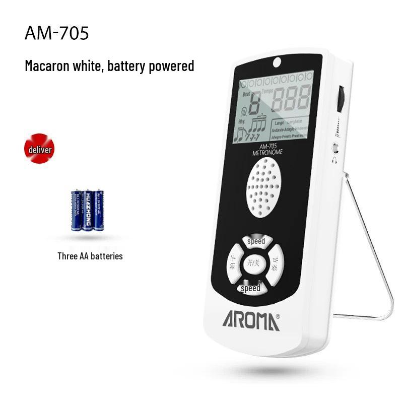 AROMA Anoma AM705 Multi-Instrument Metronome: Piano, Guitar, Drum, Guzheng, Violin