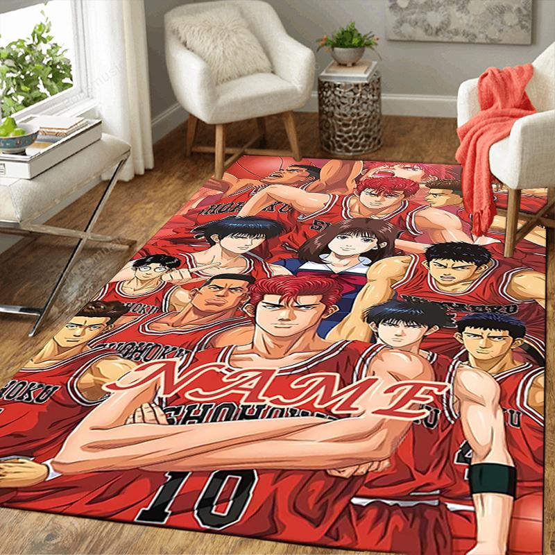 Custom 1Pc Basketball Stars Rug Office Carpet Indoor Outdoor Entrance Doormat Nonslip Soft And Comfortable Living Room D2915325