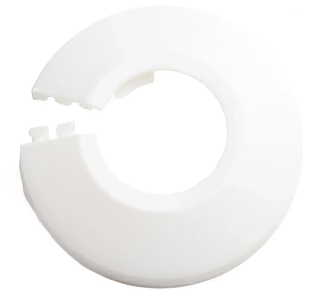 Rozety Kryty Potrubí Radiátoru Koupelnové Odpadní Trubky Snadná Instalace Lehký Plastový Materiál Koupelnové