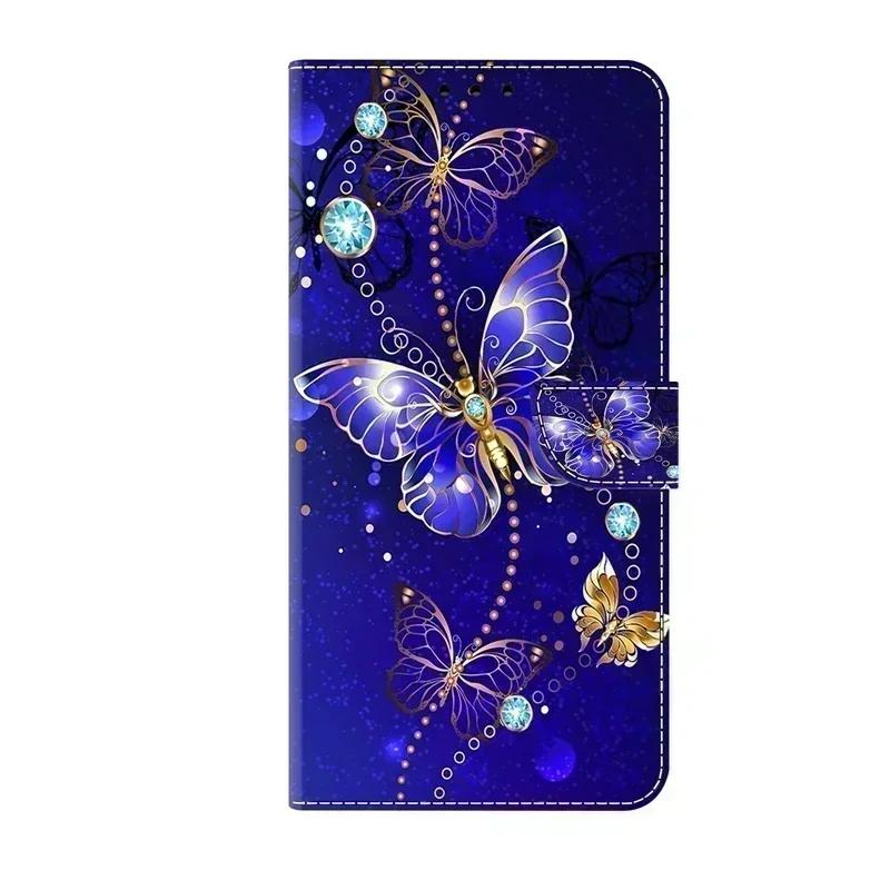 For Samsung S26 Ultra SM-S948B Case Painted Pattern Wallet Flip Cover On For Samsung Galaxy S26 Ultra S 26 S26+ Plus Case Fundas