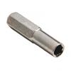 Hex Transducer Adapter Socket with Magnetic Hold for 4mm To 6 35mm Drill Bits