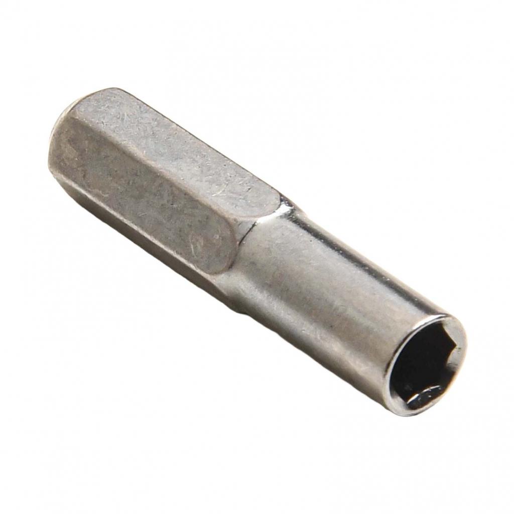 Hex Transducer Adapter Socket with Magnetic Hold for 4mm To 6 35mm Drill Bits