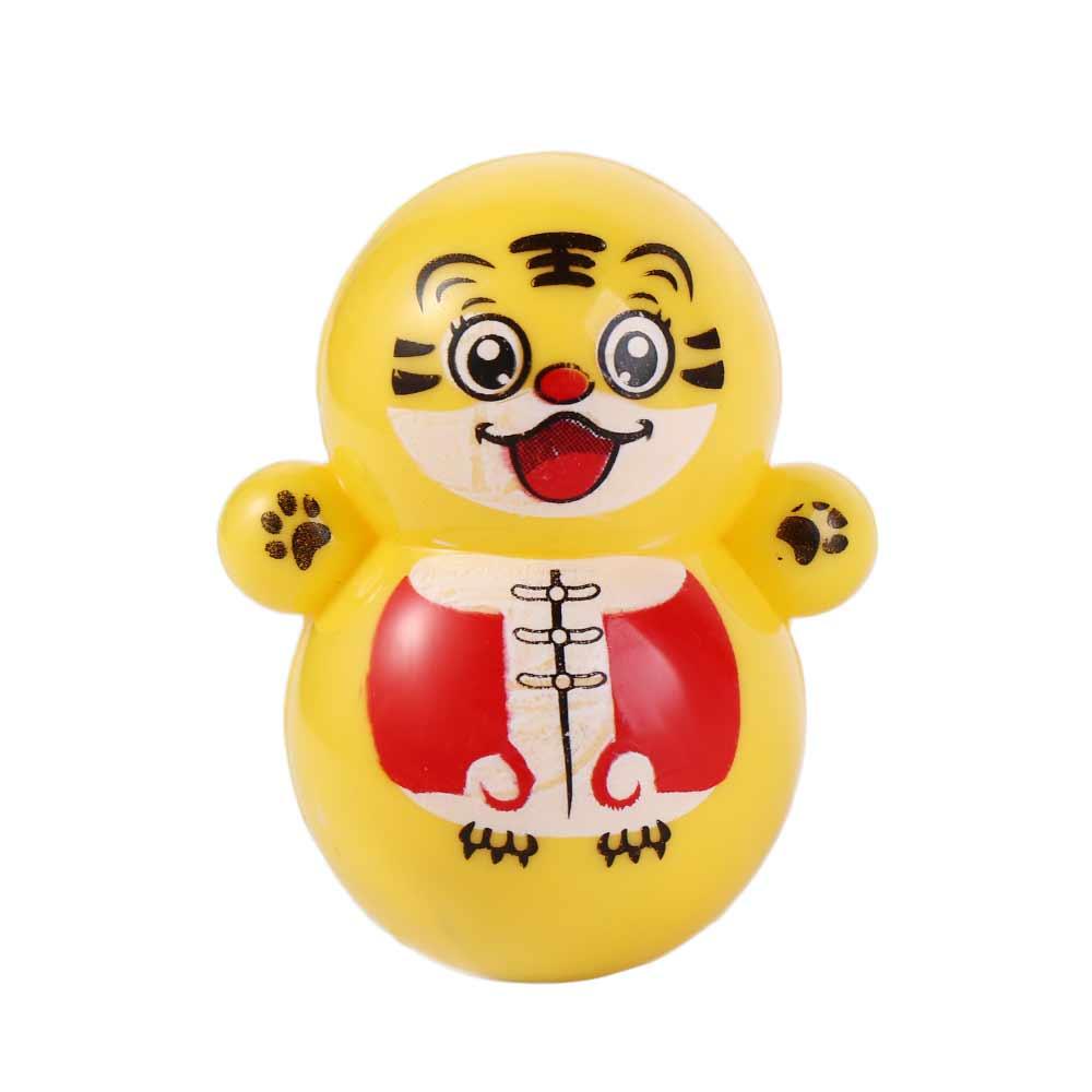 Relieve Stress Educational Toys Desktop Decompression Mini Tumbler Penguin Tumbler Snowman Tumbler Christmas Ornaments OneSize