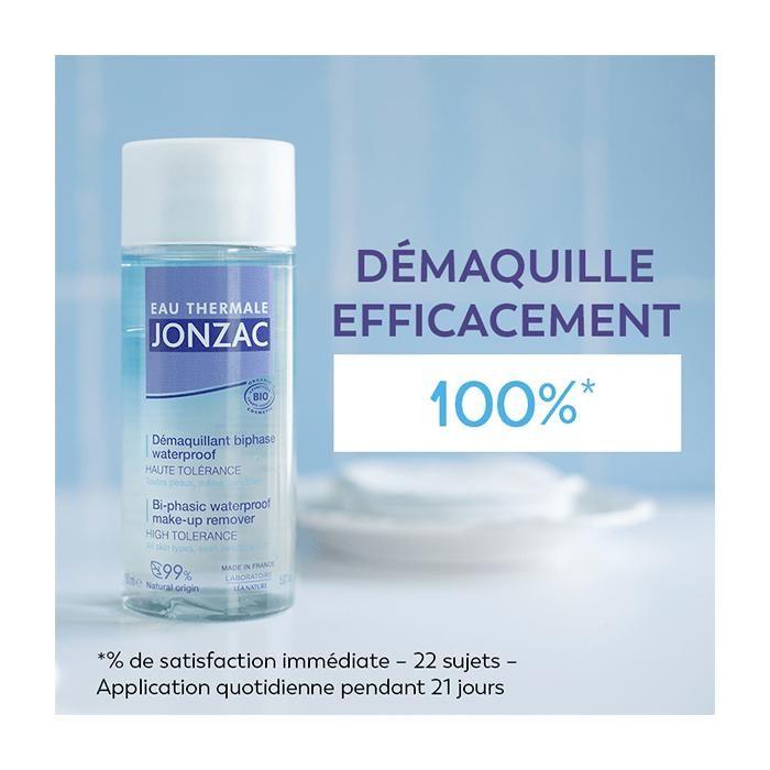 Eau Thermale Jonzac Démaquillant Biphase Waterproof Toutes Peaux Bio 150 ml