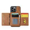 DG.MING M5 Series For iPhone 16 Pro Case Detachable Magnetic Leather Phone Cover with Card Slots
