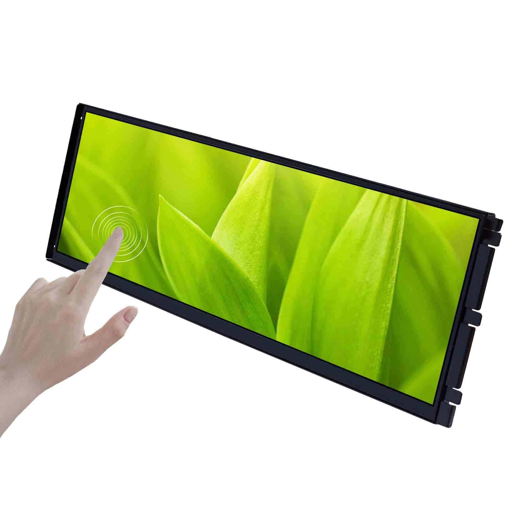 

VSDISPLAY Сенсорний IPS РК-комплект Підтримує роздільну здатність 2560x720 Y70 Aida64 Дисплей для корпусу ПК CPU GPU 14,5 (Чорний) чорний