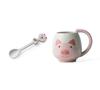 Hand-painted Coffee Cup Lovely Panda/Frog/Cat/Pig Ceramic Mug Teacup Include Teaspoon LW0321603